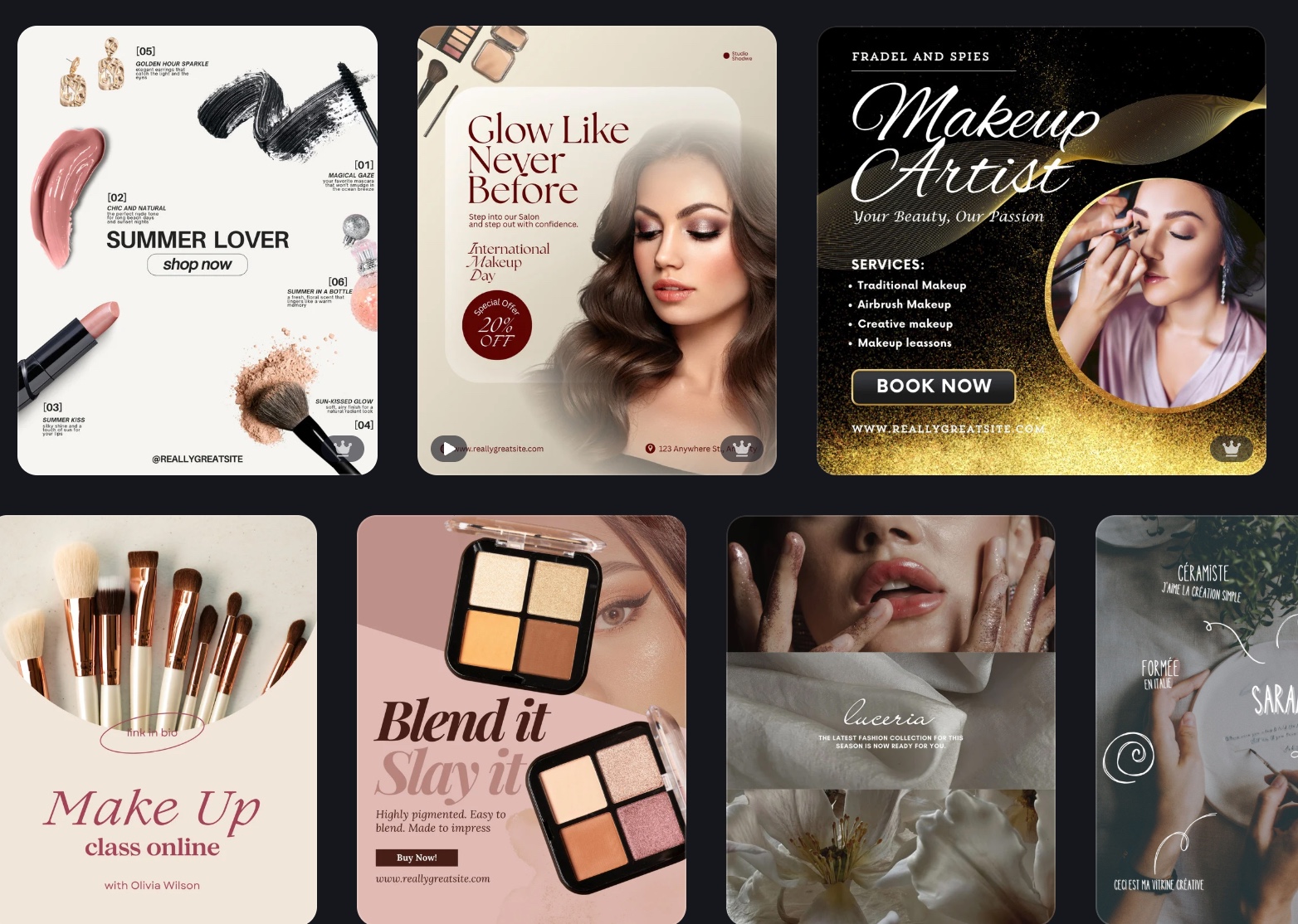 Canva pour MUA