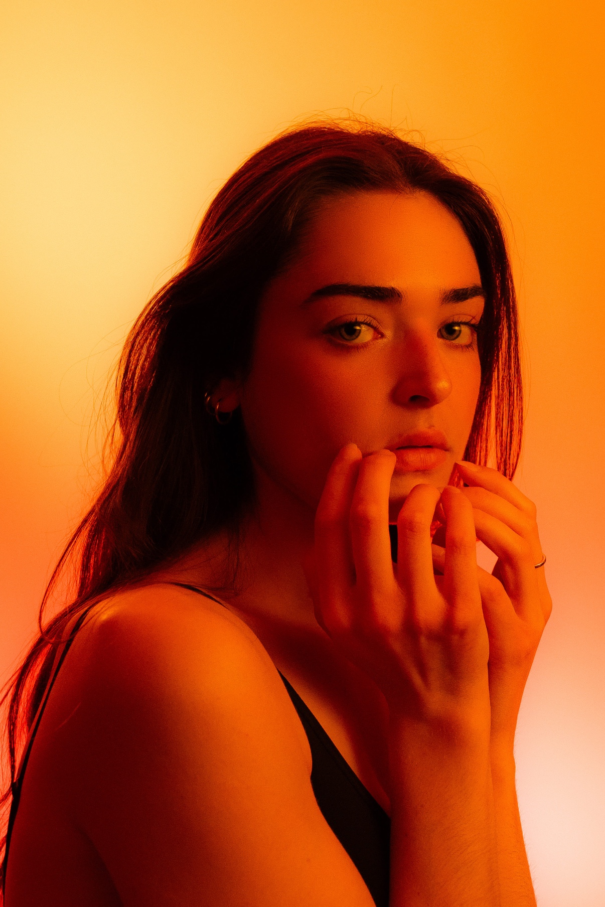 Séance de pose en studio